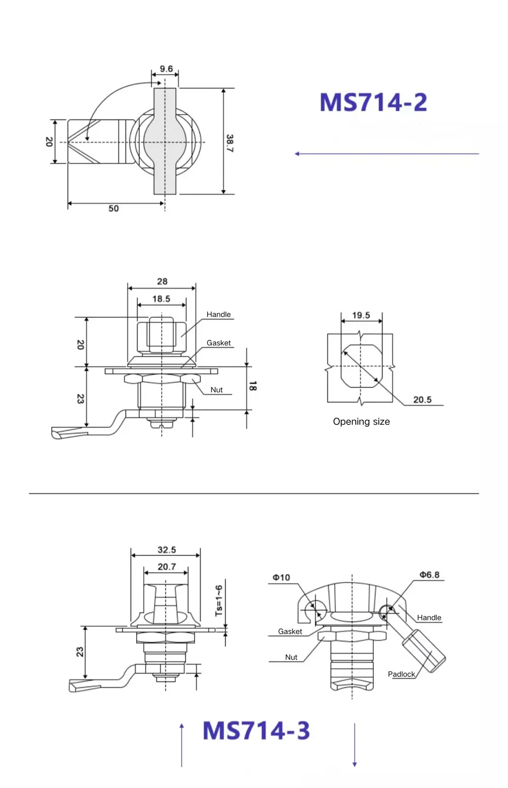 Electric Cabinet Door Cam Lock