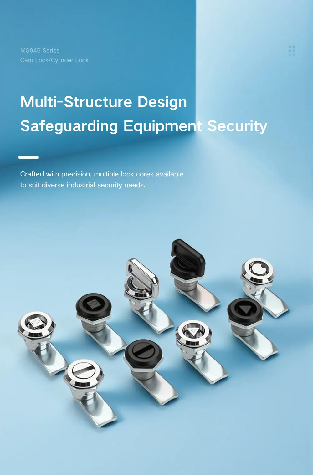 Cam Lock For Utility Enclosures