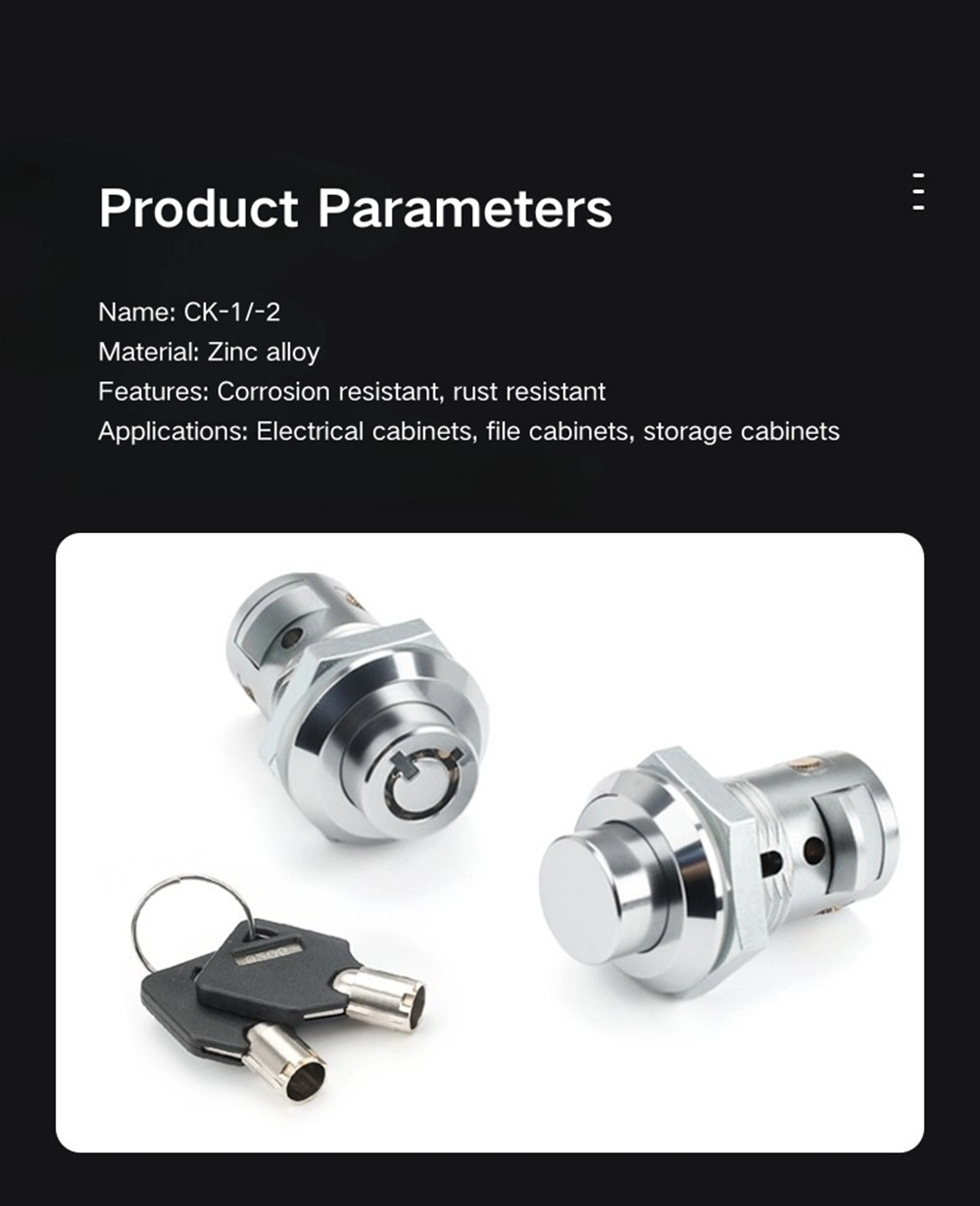 Vending Machines Zinc Alloy Cylinder Lock